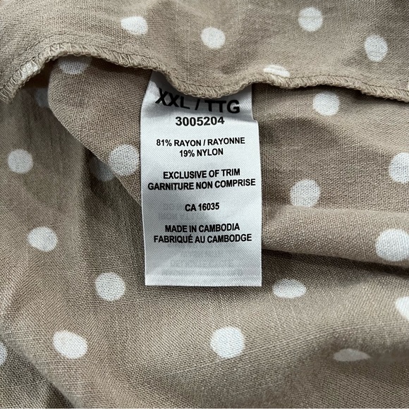 Rachel Roy Polka Dot Sleeveless Top - Picture 11 of 11